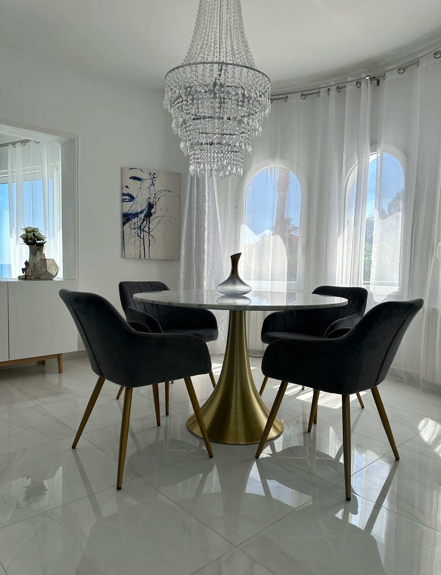 Foto-comedor-perfect-homes-1 Comedor después de un servicio de limpieza de Perfect Homes